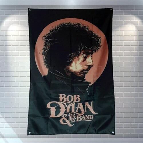 Rock Band Hip Hop Heavy Metal Regga Poster Bedroom Bar Cafe Home Decor Wall Art Hanging Flag Banner Tapestry Cloth Printing C3