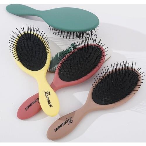 Hairbrush Women Massage Anti-static Matte Comb Styling Tool Hair Detangler Comb Barber Accessories Hairdressing Products