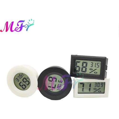 Mini Digital LCD Indoor Convenient Temperature Sensor Humidity Meter Refrigerator Fridge Thermometer Hygrometer Gauge Meter