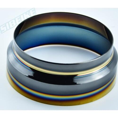 Burnt Titanium Racing Universal Car Steering Wheel Quick Release Hub Adapter Cap Boss Kit Cover