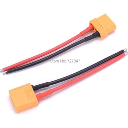 XT90 Connector Female / Male 10CM Silicon Wire 14AWG for Lipo Battery Converter Connector Plug