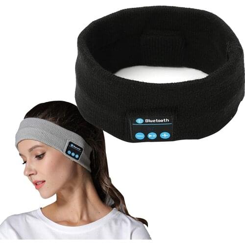 Youngitech V5.0 wireless bluetooth headband outdoor fitness headset music call knitting sports men and women running yoga sports