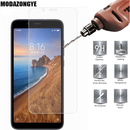 2 Pcs Screen Protector For Xiaomi Redmi 7A Tempered Glass Xiaomi Redmi 7A 7 A Redmi7A Glass Redmi 7A Protective Film 5.45 inch