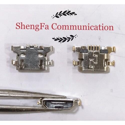 10pcs/Original core for Lenovo S5000 A378T A376 A586 A800 S696 A750E A390T Micro USB Jack Charging Port Charger Dock Connector