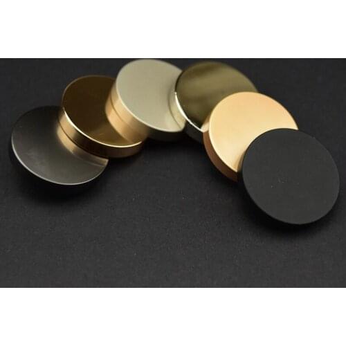 100 pieces 10-25mm clothing accessories metal buttons high foot plane button smooth hand sewn button alloy button spot wholesale