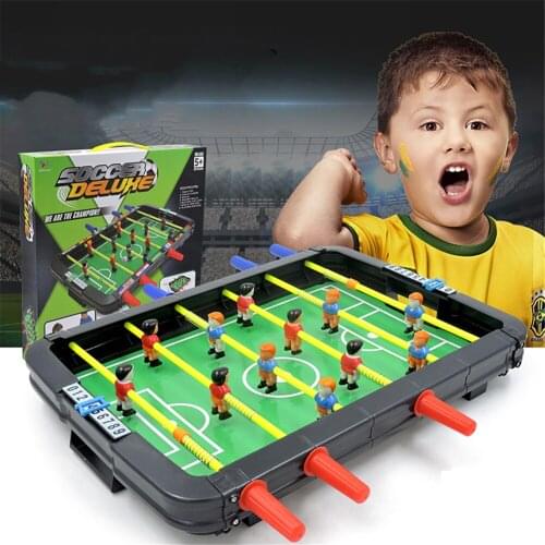 36*35*5.5cm Table Soccer Mini Football Toy Desktop Interactive Game for Party Multiplayer Entertainment and Boys Football Match