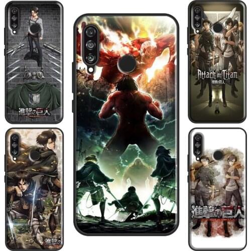 New Anime Attack on Titan Season 3 Case For Huawei P Smart 2019 Y7 Nova 5T P30 P20 P40 Lite Mate 20 For Honor 10i 8A 8X 9X