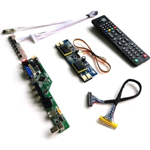 For LM215WF1/LM215WF2/LM215WF3 21.5" 4CCFL monitor panel 1920*1080 30Pin LVDS Audio VGA USB LCD display controller card kit