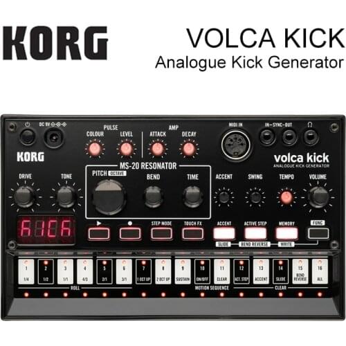 Korg Volca Kick-Key Synthesizer Analogue Kick Generator