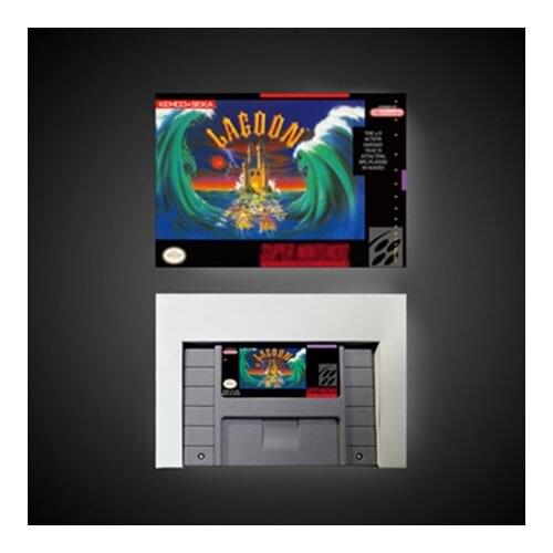 Lagoon - RPG Game Card Battery Save US Version Retail Box