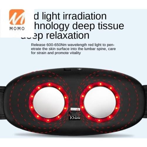 Waist Massager Lumbar Massager Hot Compress Tractor Back Cervical Spine Lumbar Pain Lumbago Artifact