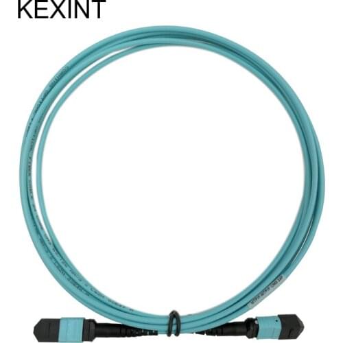 KEXINT Fiber Optical Patch Cord MTP-MTP OM4 12 MTP Fiber cable Adapter 40G Manufacturer Long Patch Cord / 3Meters