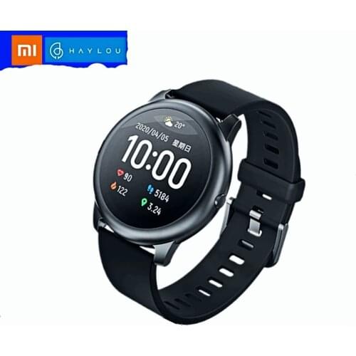 New Global Version Xiaomi YOUPIN Smart Watch Haylou Solar LS05 Waterproof Braclet Sports Modes Smartwatch Blood Pressure Heart R