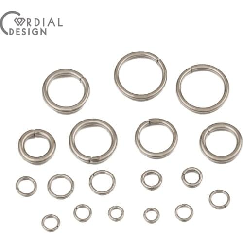 Cordial Design Jump Rings & Split Rings/Stainless Steel/Jewelry Accessories/Hand Made/Jewelry Findings & Components/DIY Making