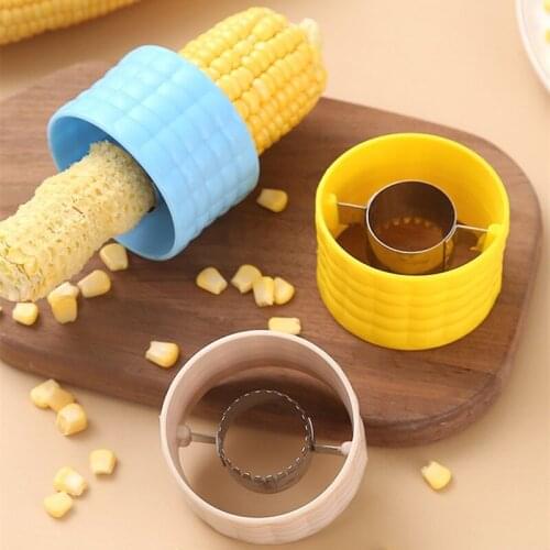 Corn peeler Corn Stripper Cob Cutter Thresher Creative Home Gadgets Corn Stripper Vegetable Sheller Fruit Tools Cooking Gadgets