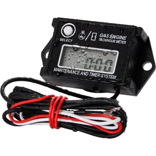Tachometer For Motorcycle Lawn Mower Generator Gasoline Engine