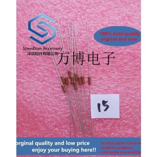 10pcs only orginal new can DALE fever resistance Dani resistance 1/4W 0.25W 15 ohm 15R