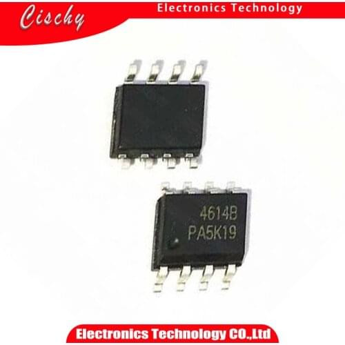 10pcs/lot AO4614B AO4614 4614 SOP-8 In Stock