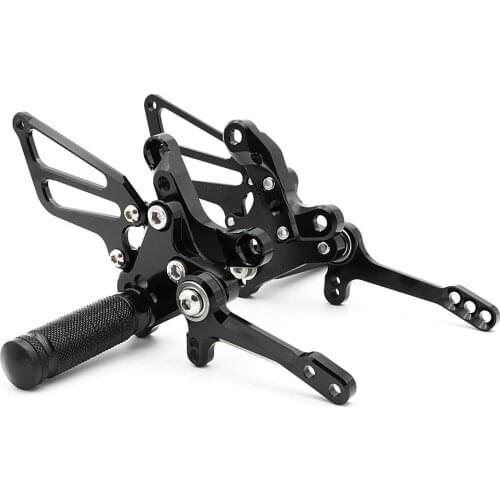 For Ducati 1098/S 07-08 1198 09-11 848 08-10 CNC Adjustable Motorcycle Rearset Footrest Footpeg Pedal Foot Peg Rearset Rear Set