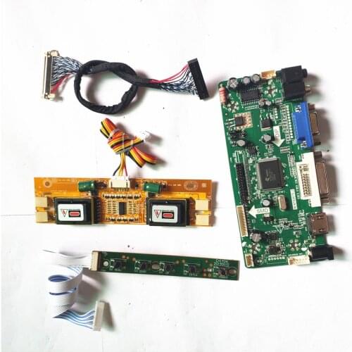 For LM170E01-A4/A5 LVDS 30Pin CCFL LCD monitor M.NT68676 screen controller board 1280*1024 17" HDMI-Compatible+VGA+DVI