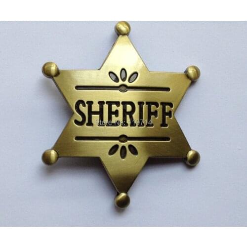 Fashion SHERIFE Buckle SW-B1073 suitable for 4cm wideth belt with continous stock free shipping