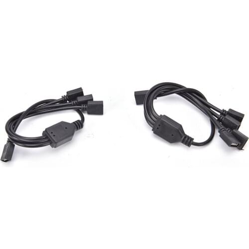 New 1 To 1/2/3/4 Ports Female 4 Pin Splitter For 3528 5050 RGB Led Strip Connection Cable For LED RGB Strips Light Connector