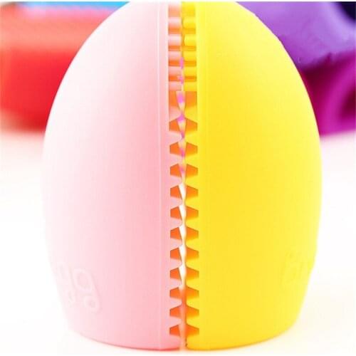 Makeup Brushes Cleaner Silicone Pad Mat Cosmetic Eyebrow Brush Cleaner Tool Brush Washing Tool Scrubber Board Brush Cleaning Pad