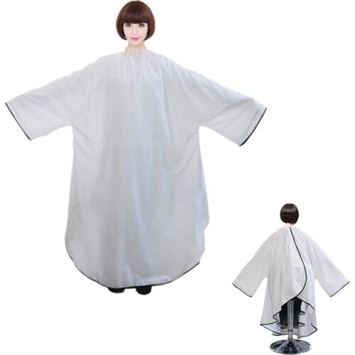 Black/White Hairdressing Cape Professional Hair-Cut Salon Cloth Wrap Protect Gown Apron Waterproof Cutting Gown Hair Cloth Wrap