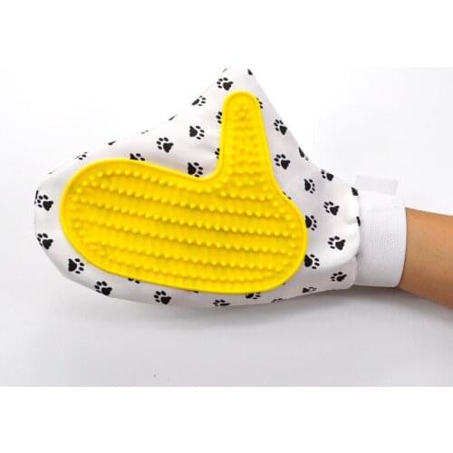 Pet Gloves Bathing Brush Massage Brush Dog Bathing Supplies Pet Grooming Supplies Rubber Bath Brush Environmental Protection