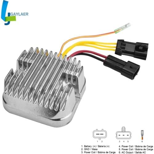 Motorcycle Voltage Regulator Rectifier for Polaris 4012748 RANGER 500 RZR 800 SPORTSMAN 800 FOREST TRACTOR 500 FOREST 800
