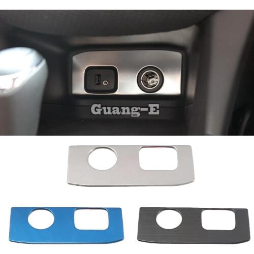Control Socket Charge Cigarette Smoke Lighter Switch Frame Lamp Stick Trim For Chevrolet Equinox Third GE 2017 2018 2019 2020