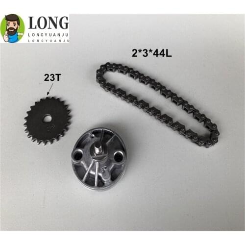 Motorcycle Engine Oil Pump Assembly With Chain And Gear For GY6 125 150 152QMI 157QMJ