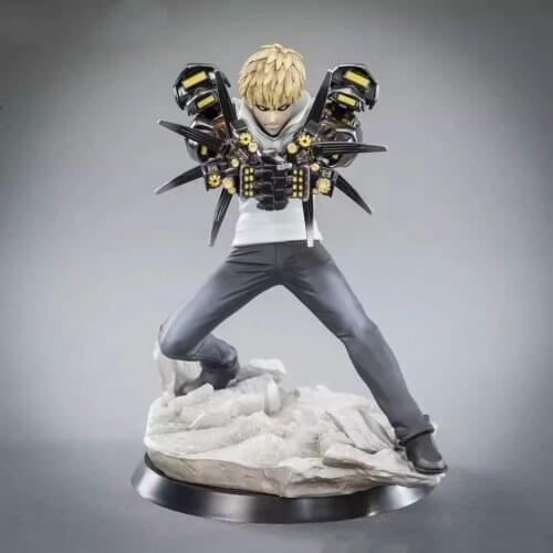 Anime One Punch Man Character Genos Super Action Figure PVC Model Toys