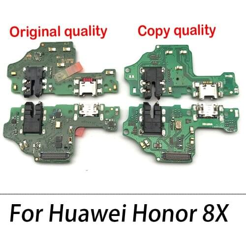 USB Charger Charging Port Ribbon Flex Cable Microphone USB Dock Connector Board For Huawei Honor 8X