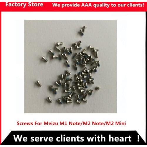Q&Y QYJOY 2PCS/Lot AAA Quality Screws For MEIZU M1 Note/M2 Note/M2 MINI Screws