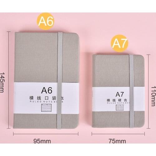 A7 Pocket size Travelers Notebook And Journals A6 Planner Stationery Kawaii Notebook Cute Notebook Mini Notebook School Supplies