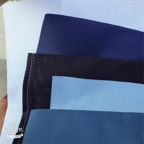 25x25cm Aida 14ct Blue aida style cross stitch fabric canvas DIY handmade needlework sewing 4 kinds blue style