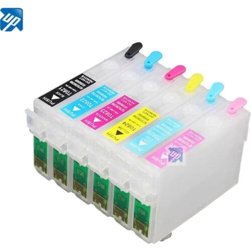 5sets 82N 821N refillable ink cartridge for epson R270 R290 TX700W TX800W T50 TX720 TX710W TX810 TX650 TX725 TX835 T59 t0821