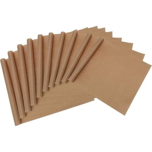 ABSF 10 PCS/Set 30X40cm Reusable Resistant Baking Mat Sheet Oil-Proof Paper Baking Oven Tool Non-Stick Ship By Roll