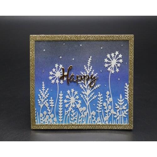 Blooming small flower metal cutting mold DIY scrapbook album decoration supplies clear seal DIY paper card