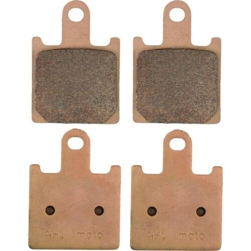 Motorcycle Parts Copper Based Sintered Brake Pads For KAWASAKI Z750R ABS ZR750 ZR 750 PBF 2011 Front Motor Brake Disk #FA417