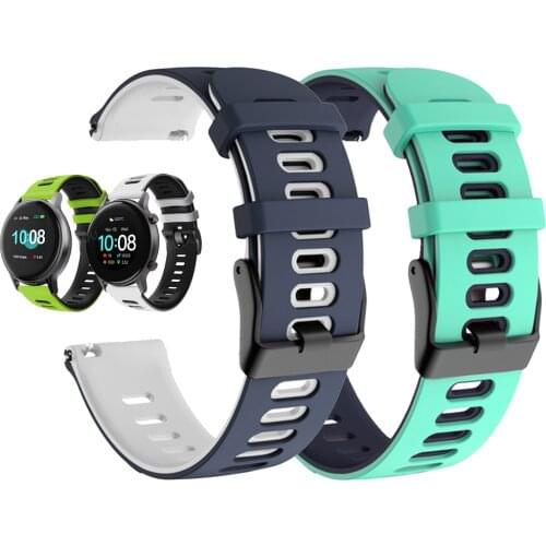 For imilab kw66 Watchband Smartwatch Sports Silicone Strap Band WristBand Replaceable Accessories Belt Bracelet