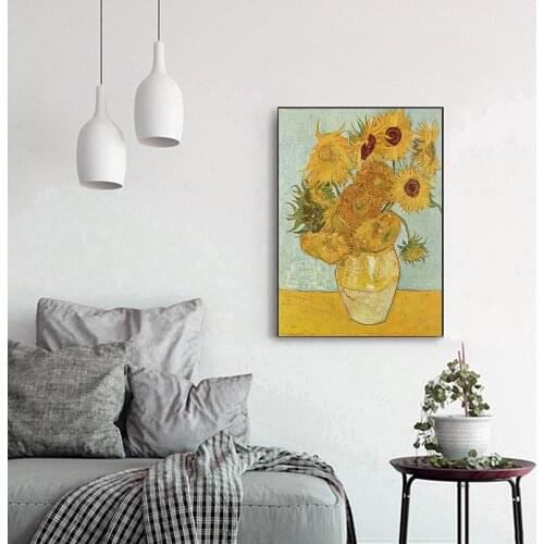 Oil Painting By Numbers "Sunflower" Drawing on Canvas HandPainted Art Gift DIY Picture By Number Kits Wall Decor