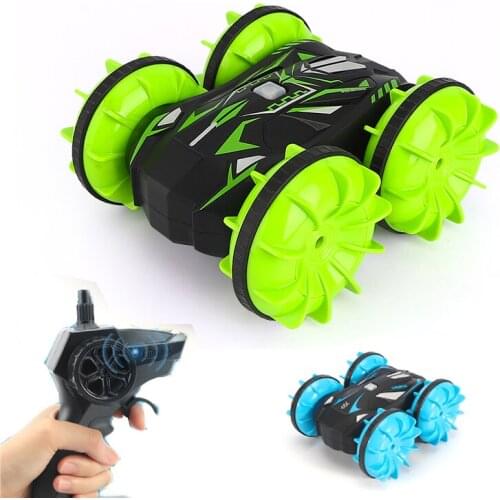 MX78 Rc Cars Remote Control Stunt Car Waterproof 360 Rotate Driving On Water And Land Radio Amphibious Electric Toy For Children