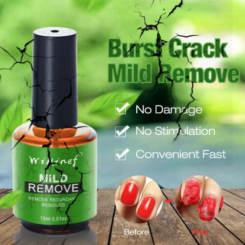 New Unloading Nail Glue 15ml Nail Art Unload Eyelash Glue Cleaner Green Health No Hurt The Real Nails