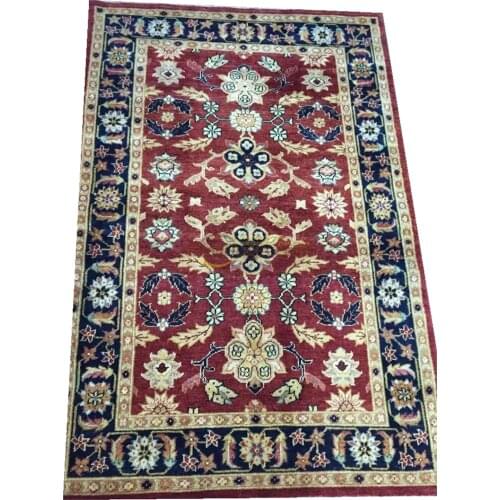 Original single export Turkish handmade carpets OUSHAK Ozarks pure wool carpet TN28A 4X6gc158zieyg14