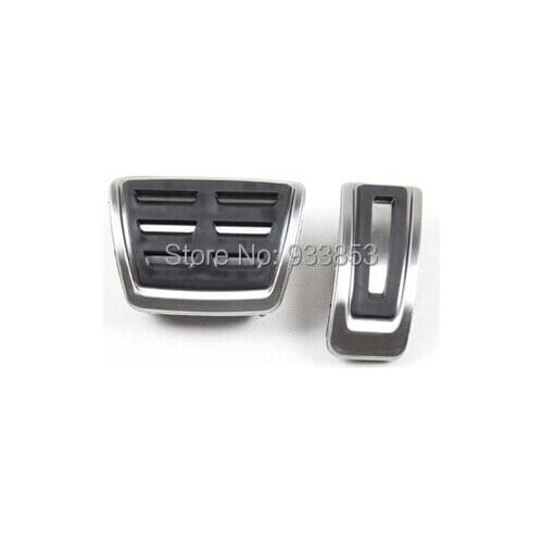 Wholesale Stainless Steel Accelerator pedal/Brake pedal MT/AT Pedal Cover For 2014 + VW GOLF 7 MK7 Lamando