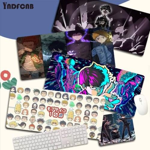 YNDFCNB Mob Psycho 100 Non Slip PC Large sizes DIY Custom Mouse pad mat Size for Deak Mat for overwatch/cs go/world of warcraft