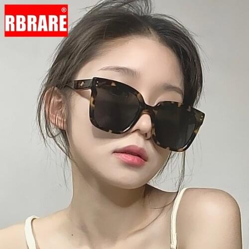 RBRARE Retro Square Sunglasses Women Oversized Sunglasses Women Classic Luxury Sun Glasses for Women Vintage Gafas De Sol Mujer