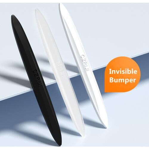 Car Door Protector Soft Silicone Transparent Auto Edge Corner Guard Protective Bumper Sticker Vehicle Door Protector Accessory